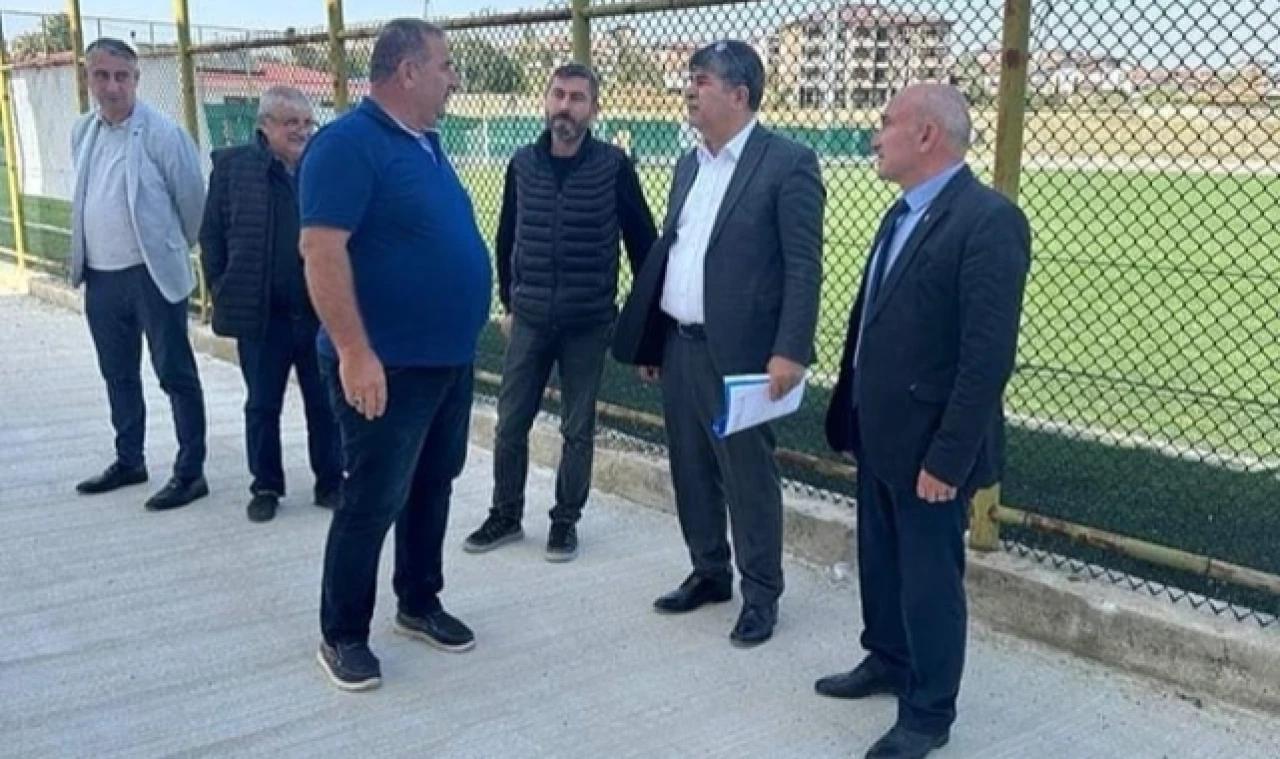 Amasya'yı temsil edecek Sebatspor'un sahası incelendi