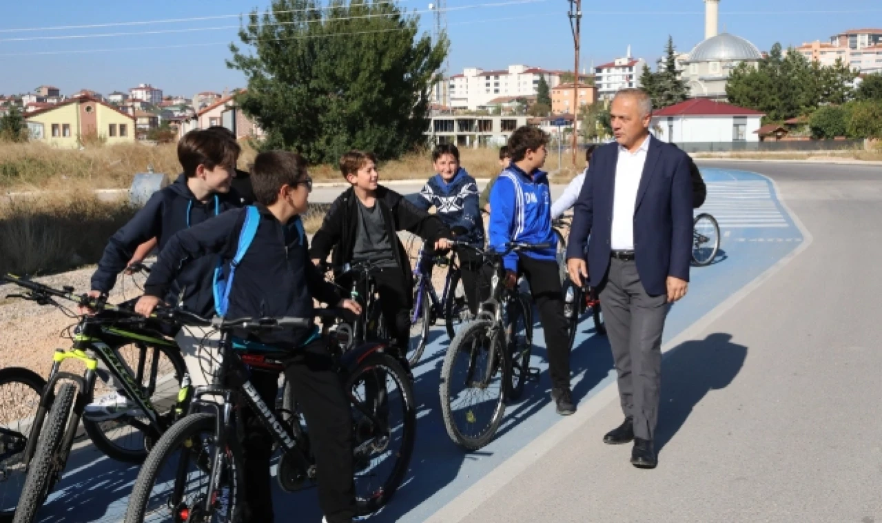 Bisiklet ve Yürüyüş yolunda ilk etkinlik gerçekleştirildi