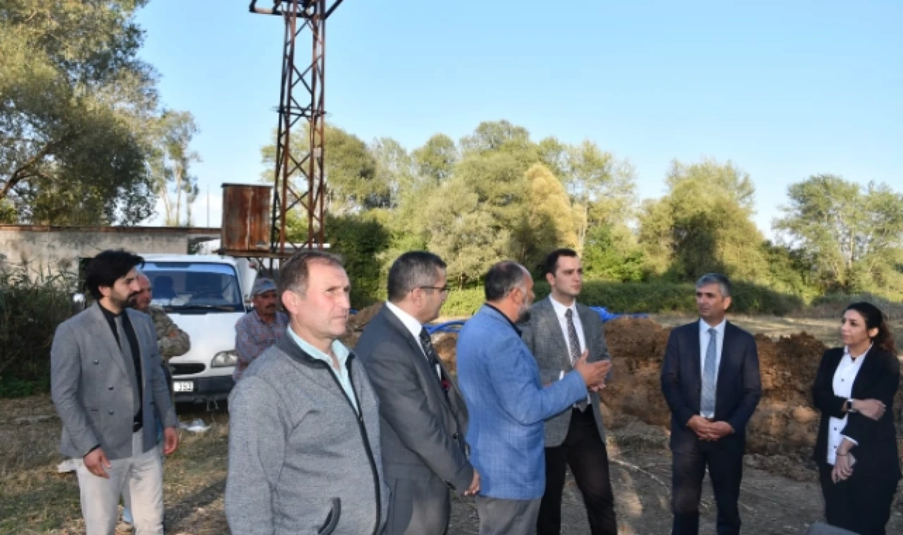 Çetmi Köyü'nde İncelemelerde Bulundu