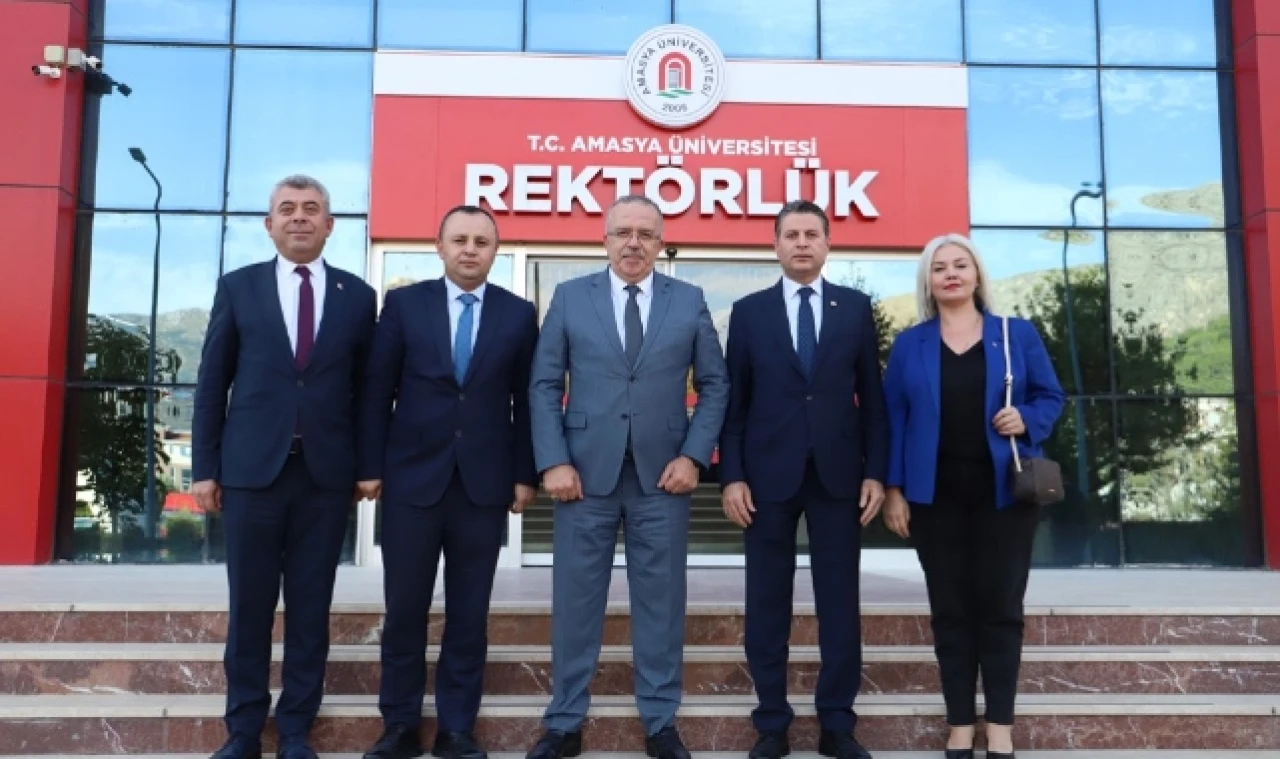 CHP Heyetinden Rektör Turabi’ye ziyaret