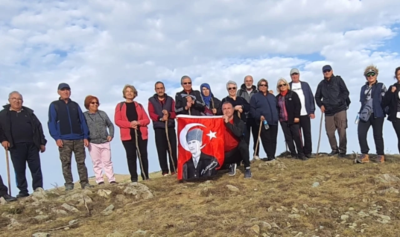 Doğa Severler bu kez Filistin için yürüdü