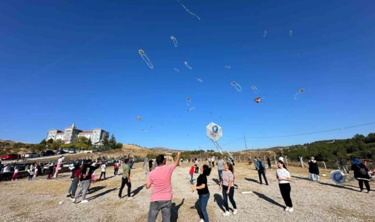 Gökyüzü uçurtmalarla renklendi
