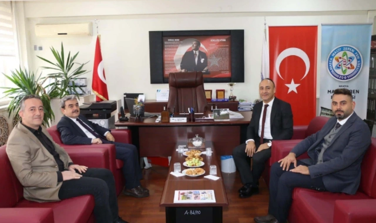 İl Milli Eğitim Müdürü Türkmen Macit Zeren Fen Lisesinde
