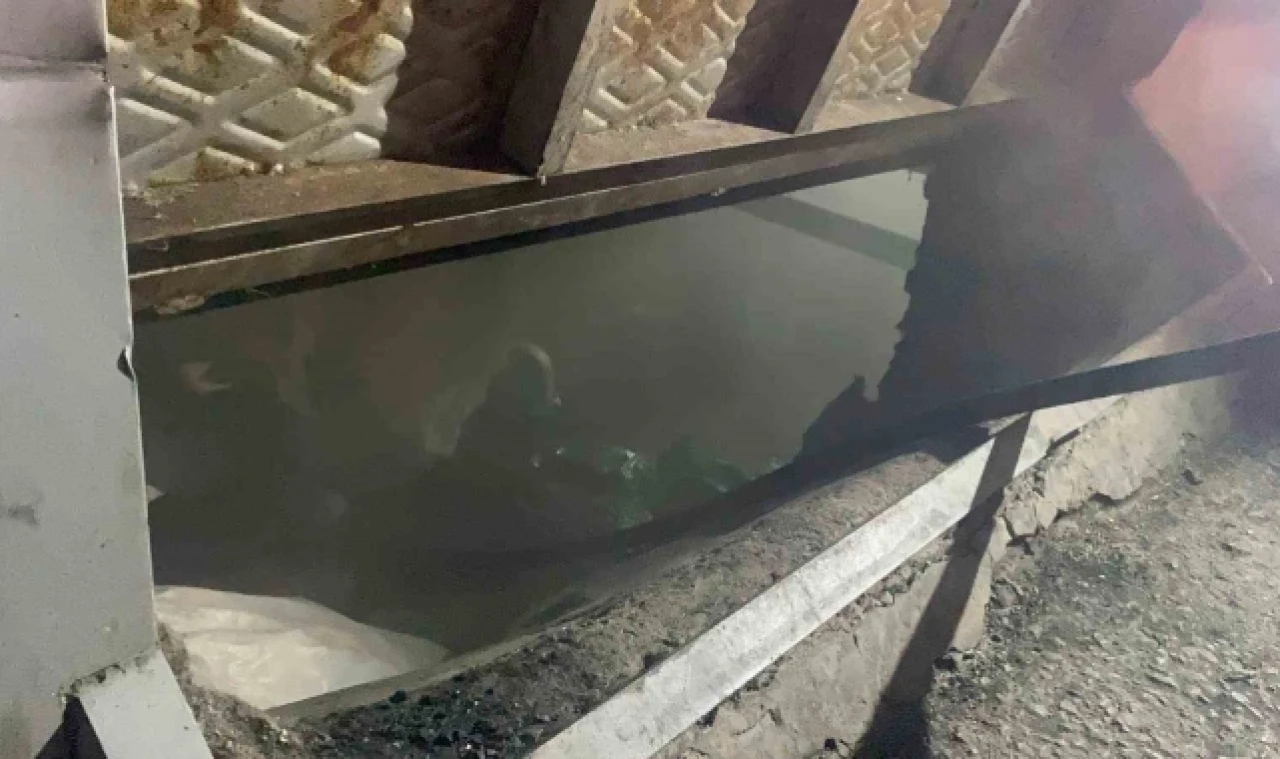 Kapalı havalandırma kapağı yangın paniğine neden oldu