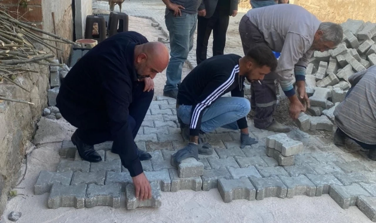 Köy Yollarında Çalışmalar Başladı