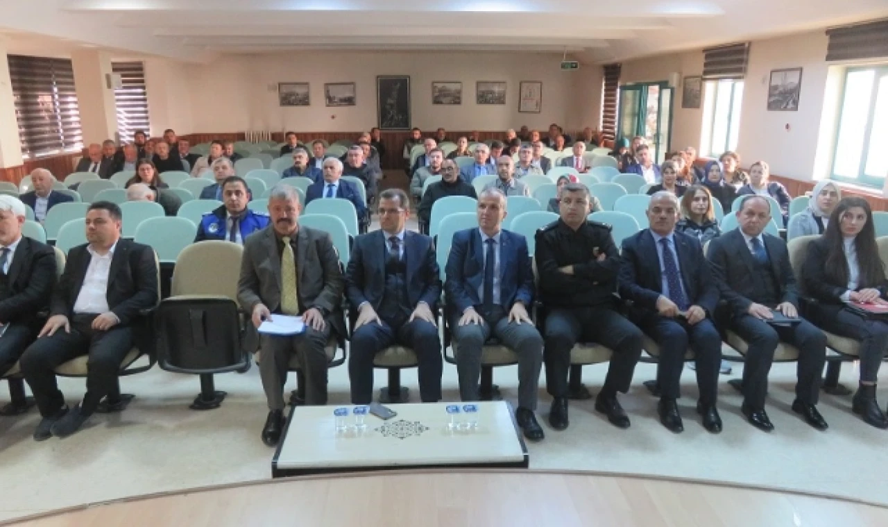 Okul Güvenliği Toplantısı yapıldı