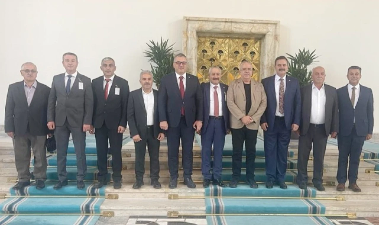 Rektör Turabi’den TBMM ziyareti