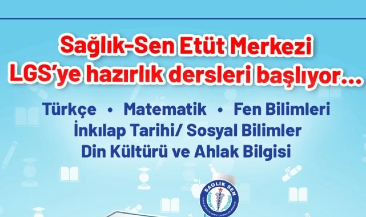 Sağlık-Sen Amasya  Şubesinden Eğitme Destek!
