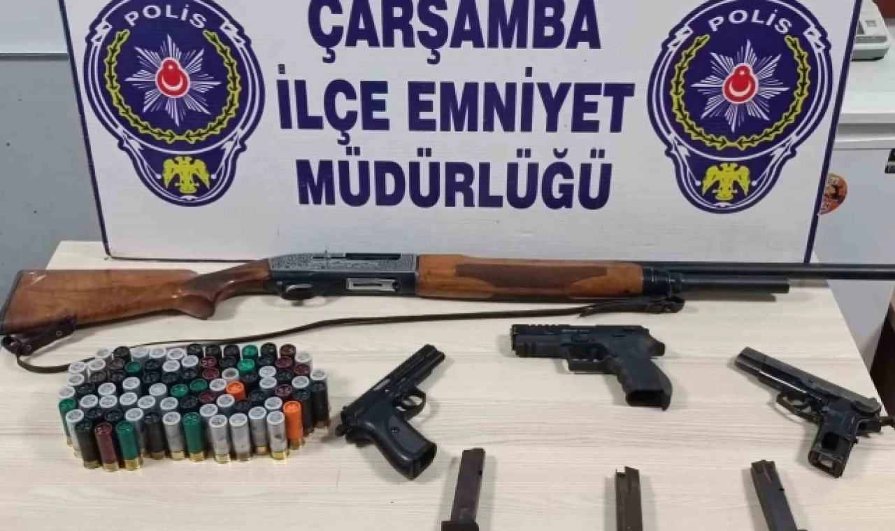 Sosyal medya hesabında silahla ateş açtığı görüntü paylaşınca yakalandı