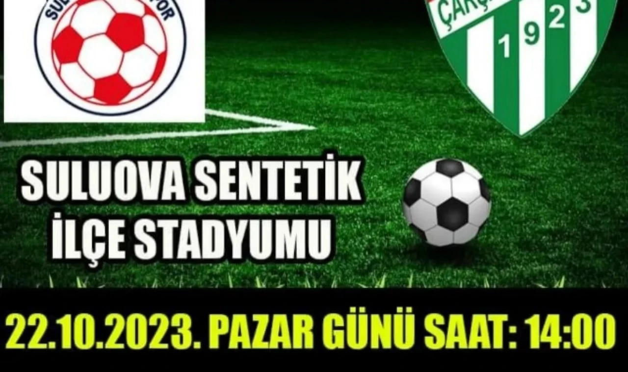 Suluova Sebatspor Çarşamba Spor ile Karşılaşacak