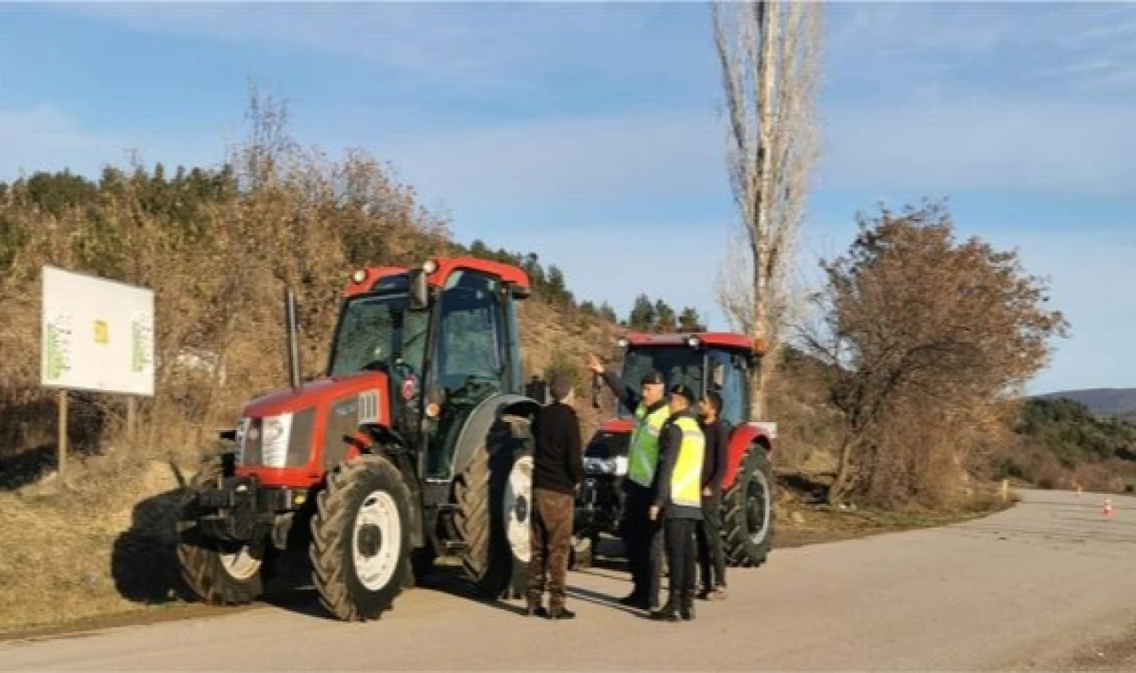 Tarım Araçları Denetlendi