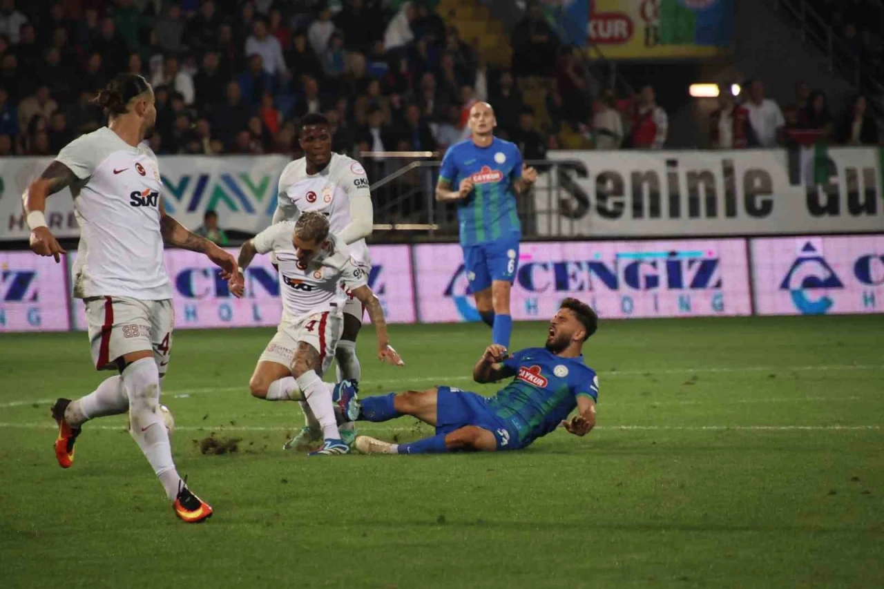 Trendyol Süper Lig: Çaykur Rizespor: 0 - Galatasaray: 1