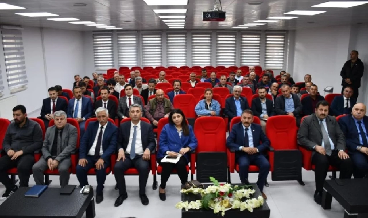 Ekim Ayı Muhtarlar toplantısı gerçekleştirildi
