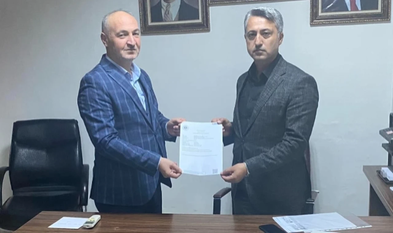 Enver Kılıç müracaatını yaptı