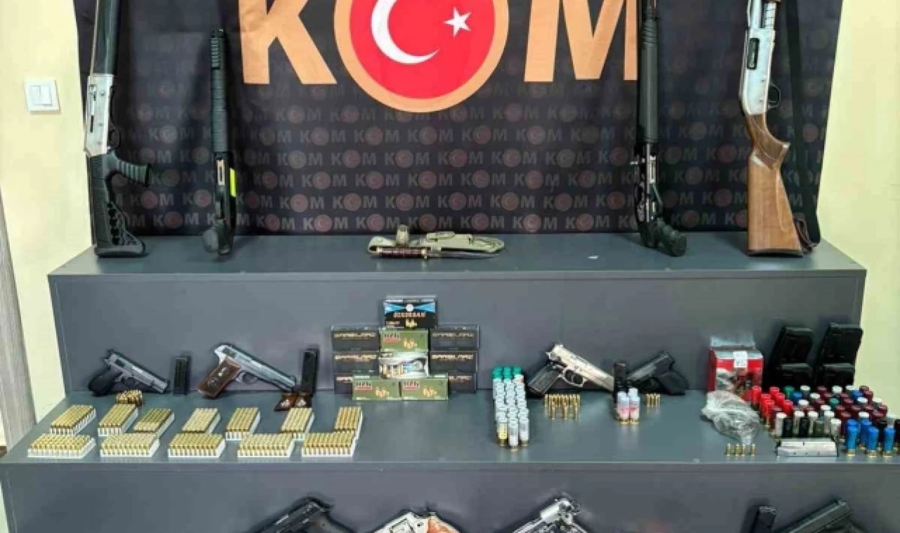 Eş zamanlı silah kaçakçılığı operasyonu: 23 gözaltı