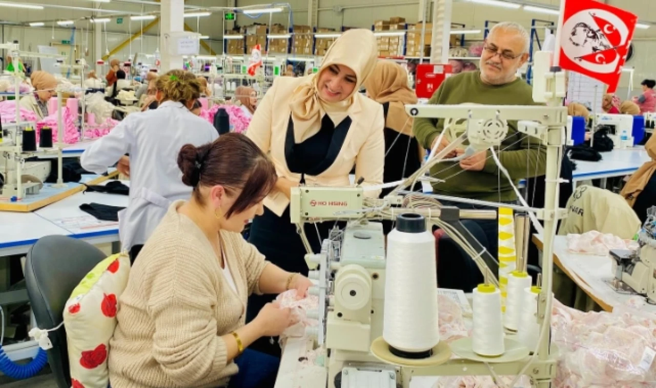 İl Müdürü Şenel, Ulupınar Tekstil Çalışanları İle Bir Araya Geldi