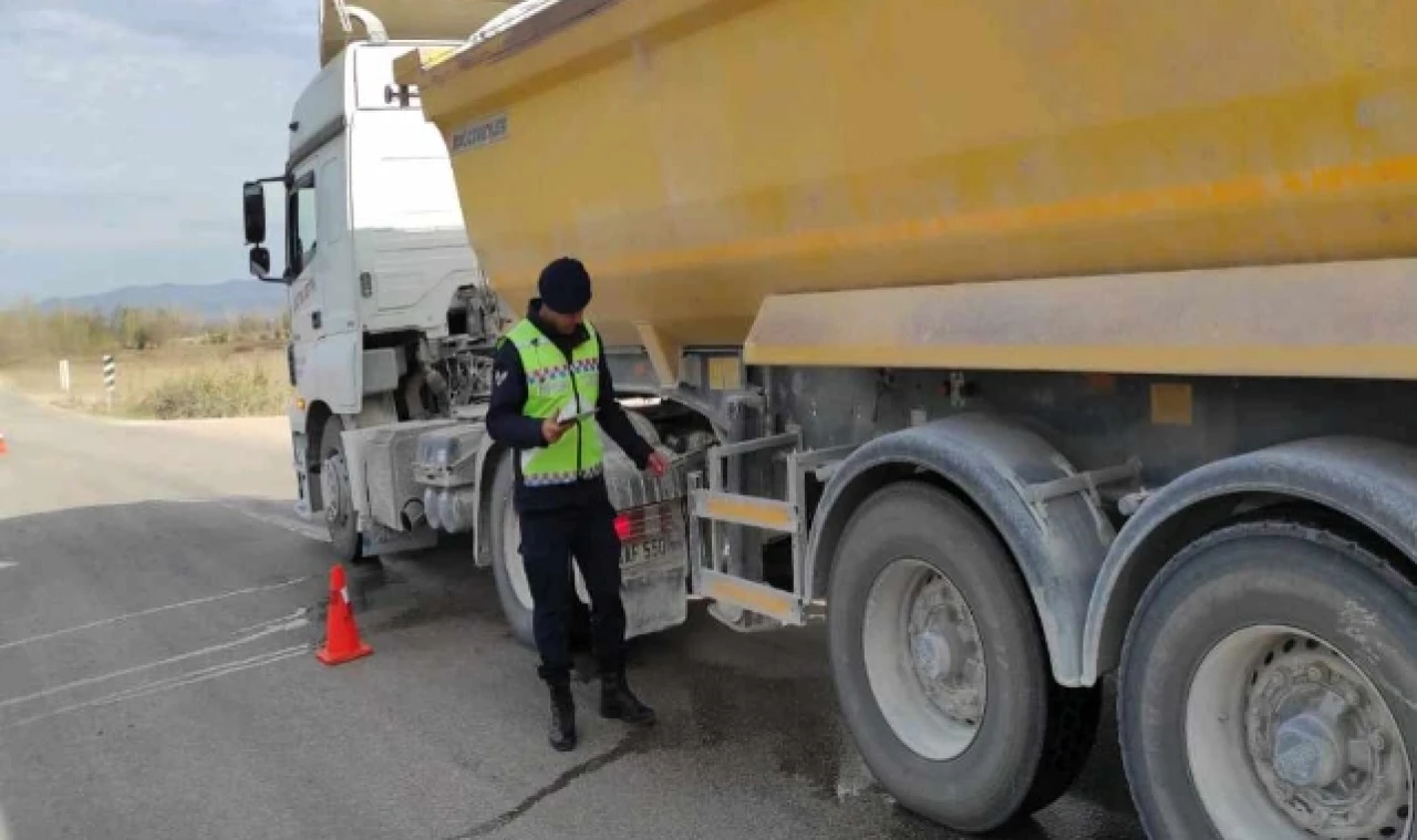 Amasya İl Jandarma Denetimlere Devam Ediyor