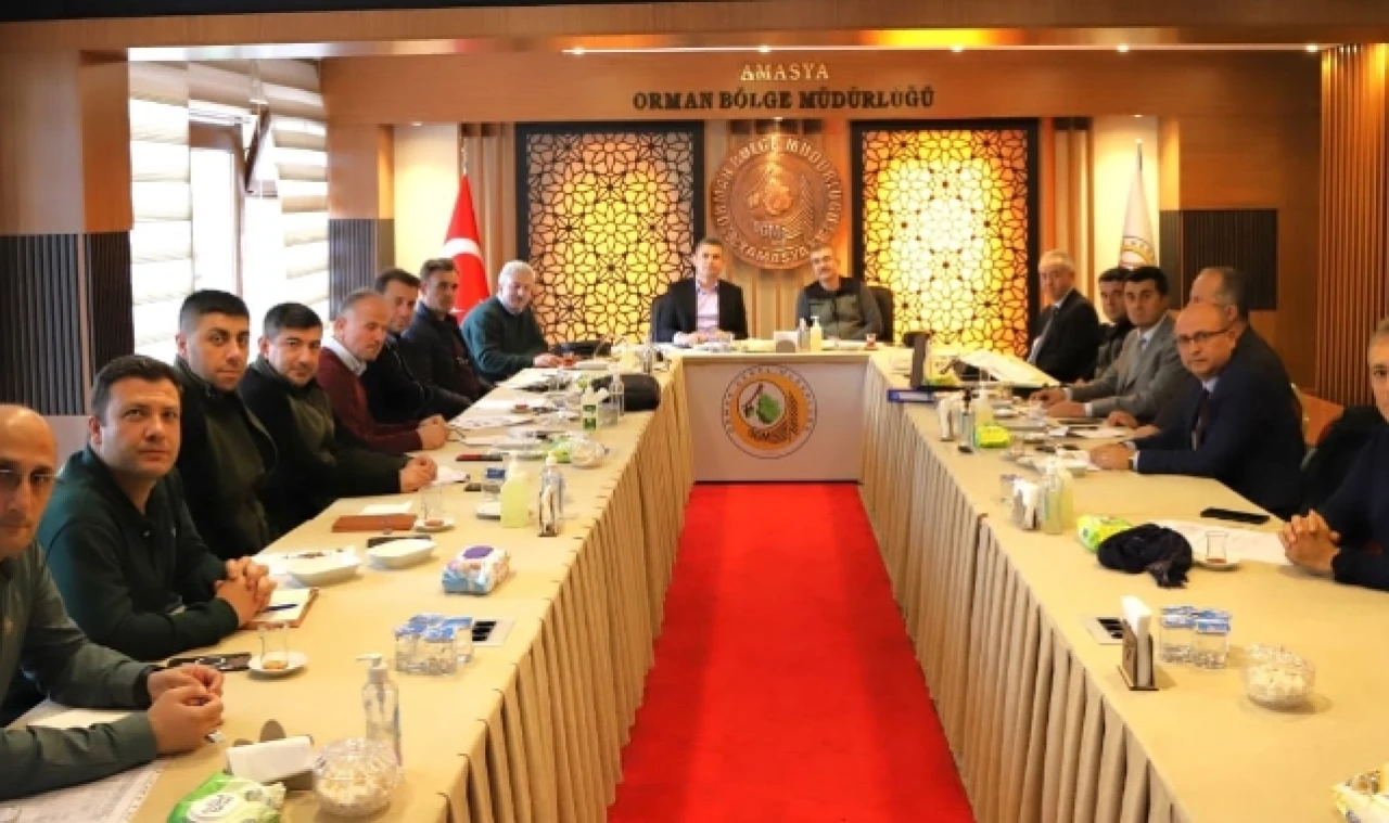 Orman Kadastro Çalışmaları değerlendirme toplantısı yapıldı