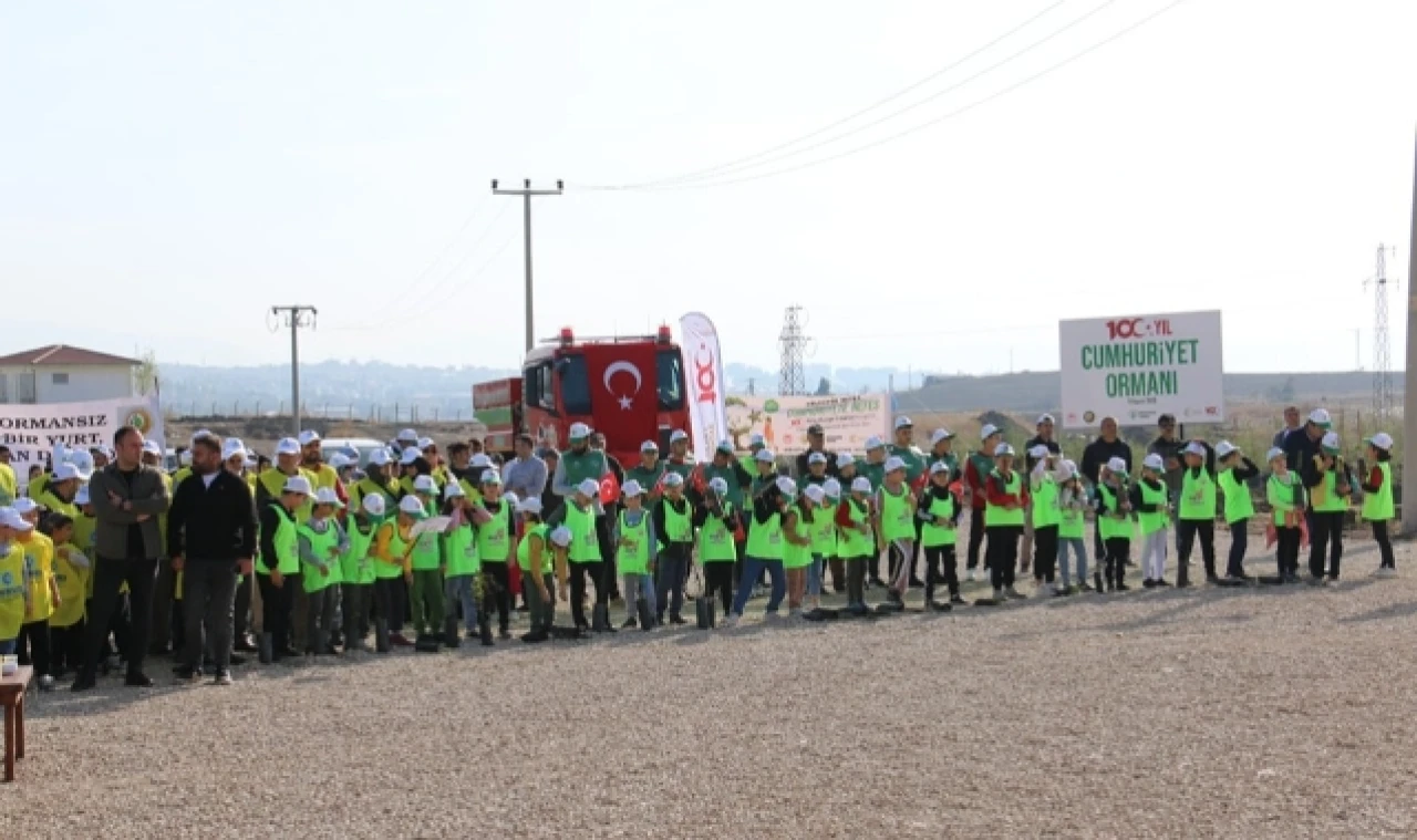 Suluova'da milli ağaçlandırma günü