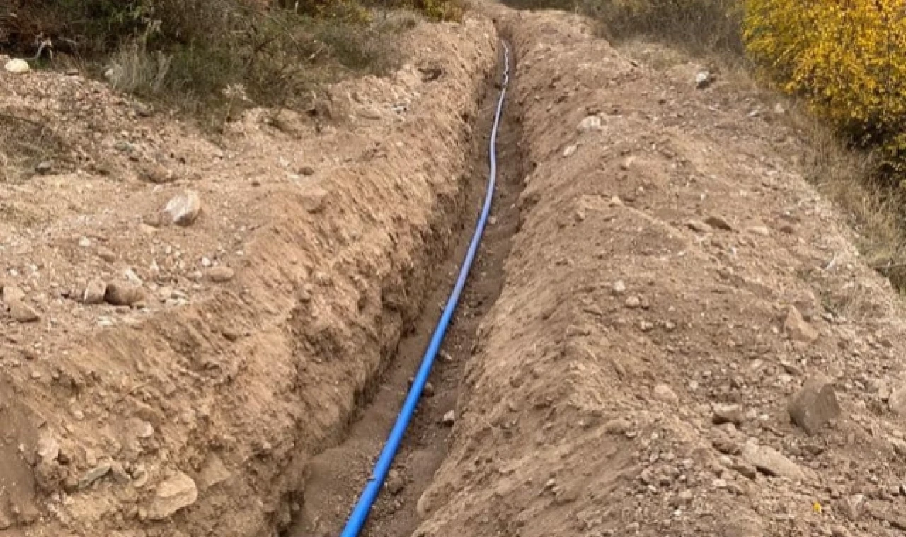 Taşova Karabük Köyünün içme suyu çalışmaları tamamlandı.