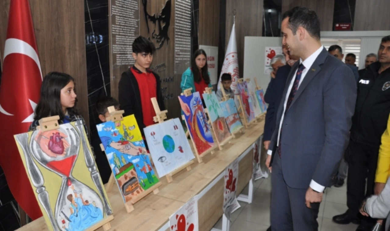Toplum sağlığı merkezince resim yarışması düzenlendi