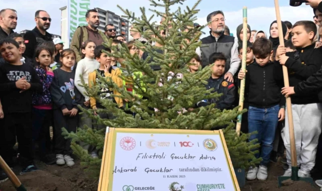 Ülke genelinde  5 milyon 2023 fidan toprakla buluşturuldu