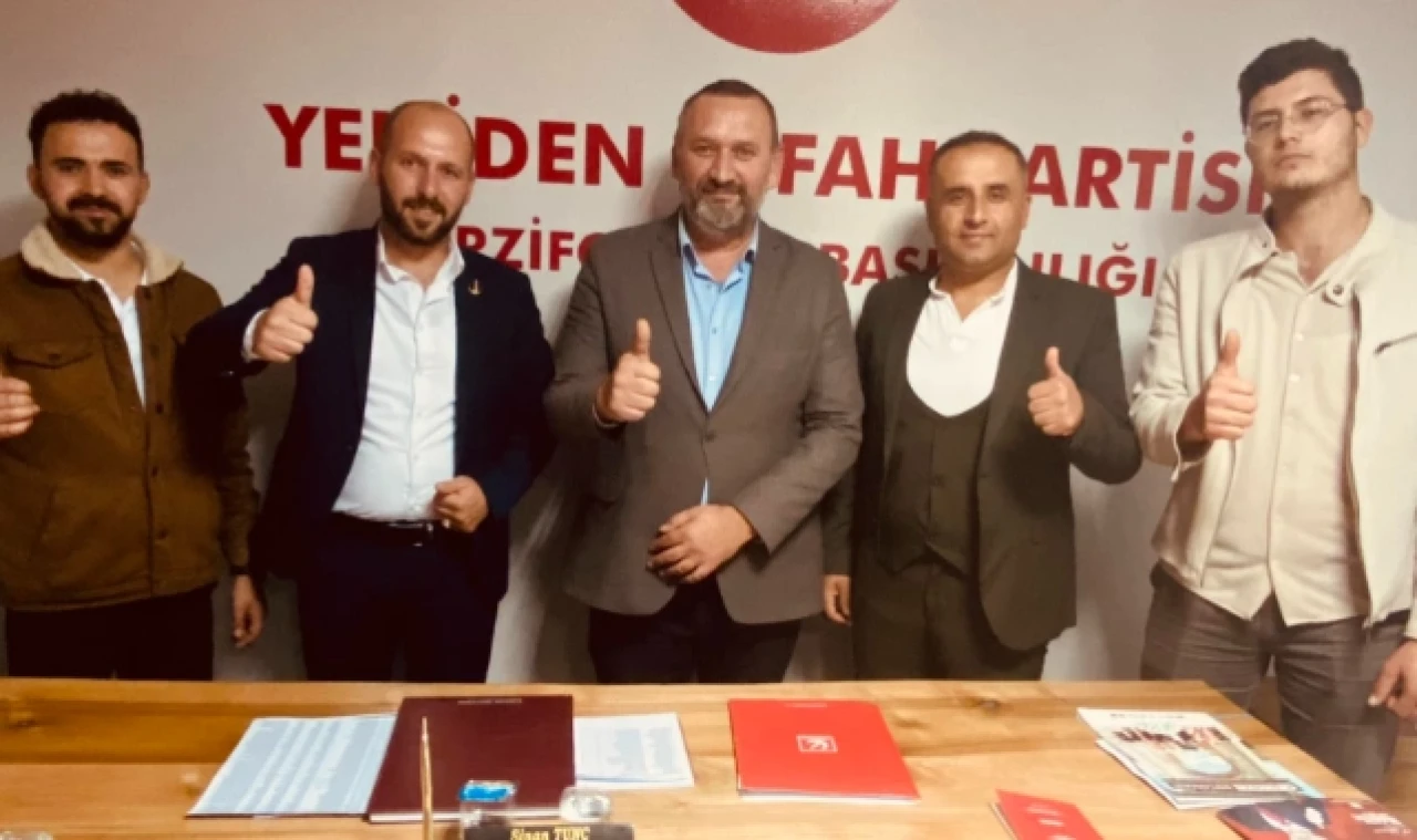 Yeniden Refah Partisi Merzifon İlçe Teşkilatında Devir Teslim