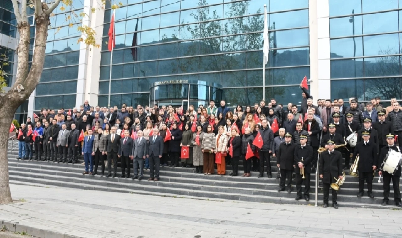 Amasya Belediyesi’nden şehitlere saygı