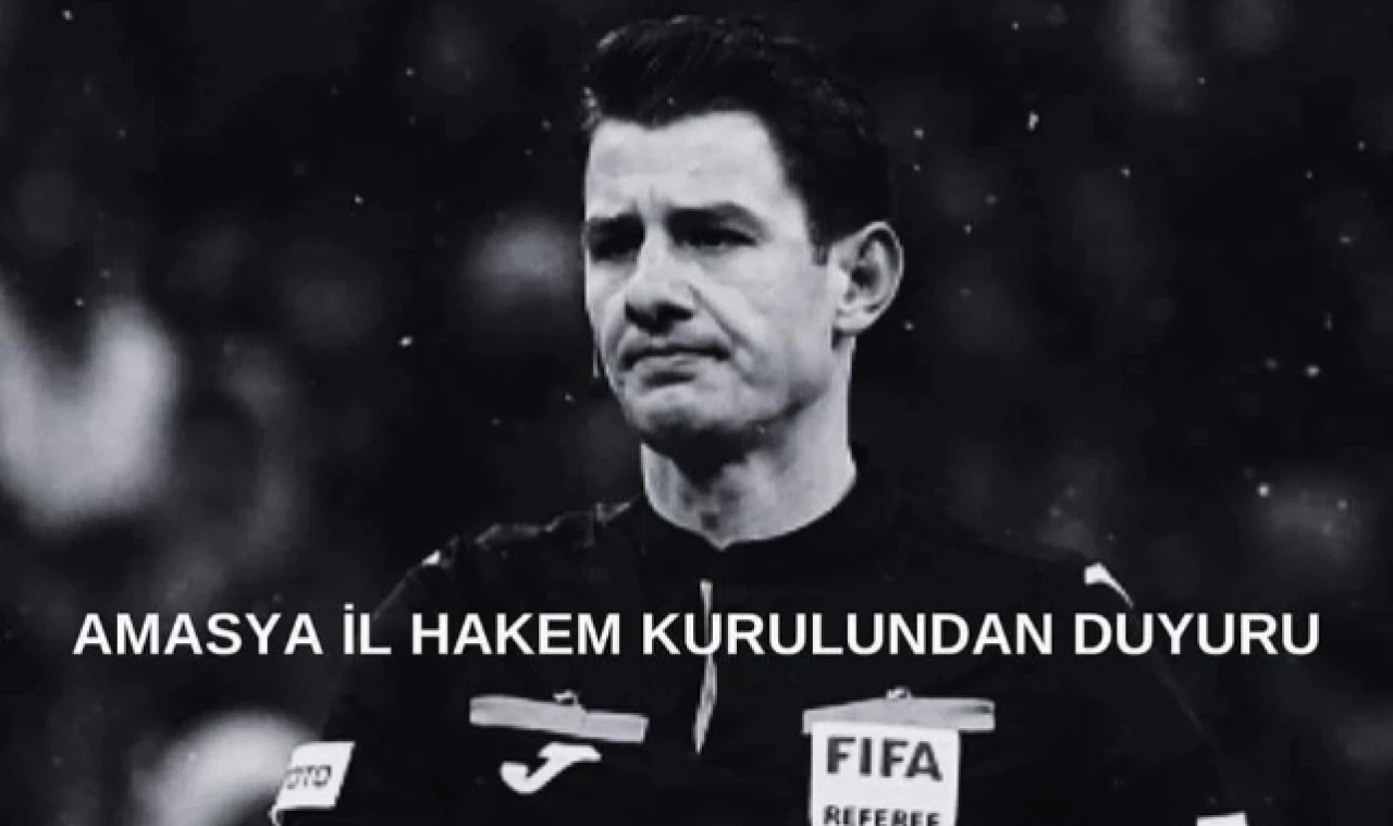 Amasya'da hakem atamaları durduruldu