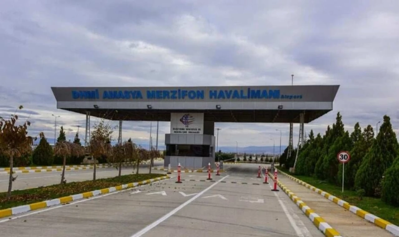 Amasya Merzifon Havalimanı 12 bin 674 yolcuya hizmet verdi