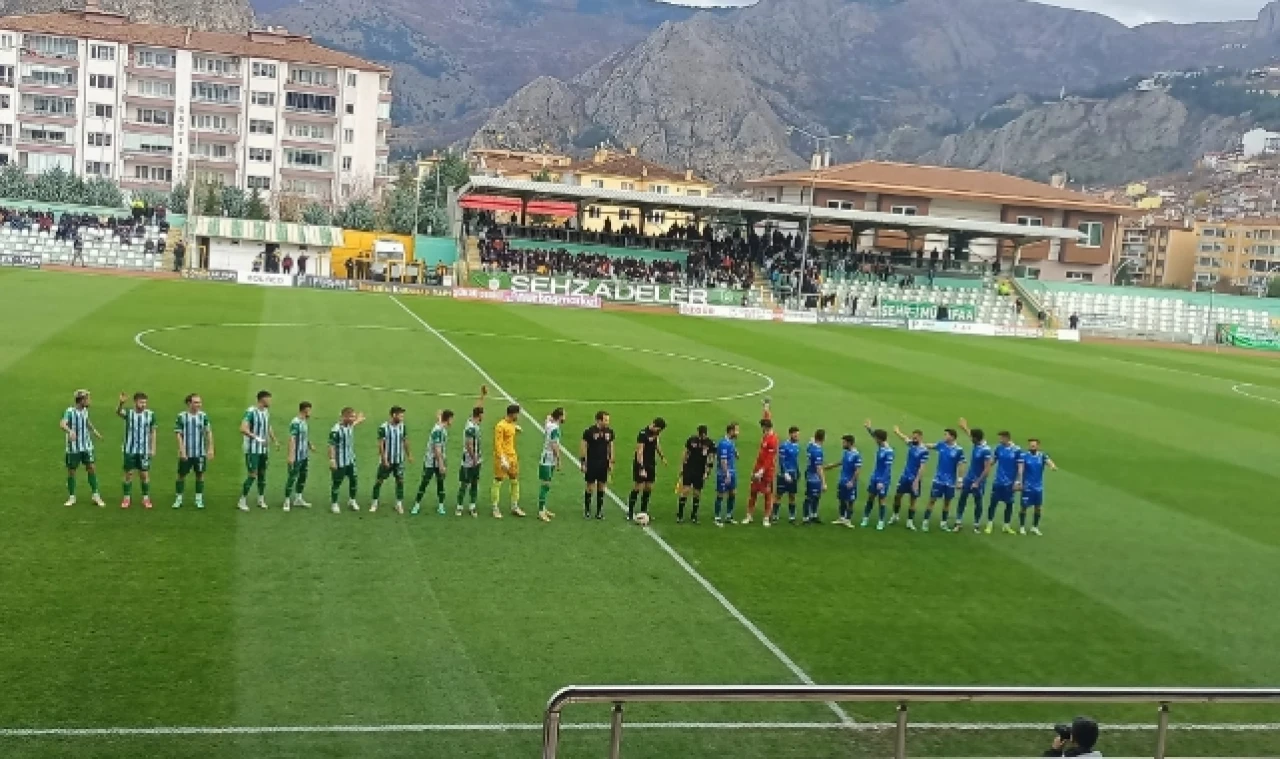 Amasyaspor FK galibiyeti koruyamadı