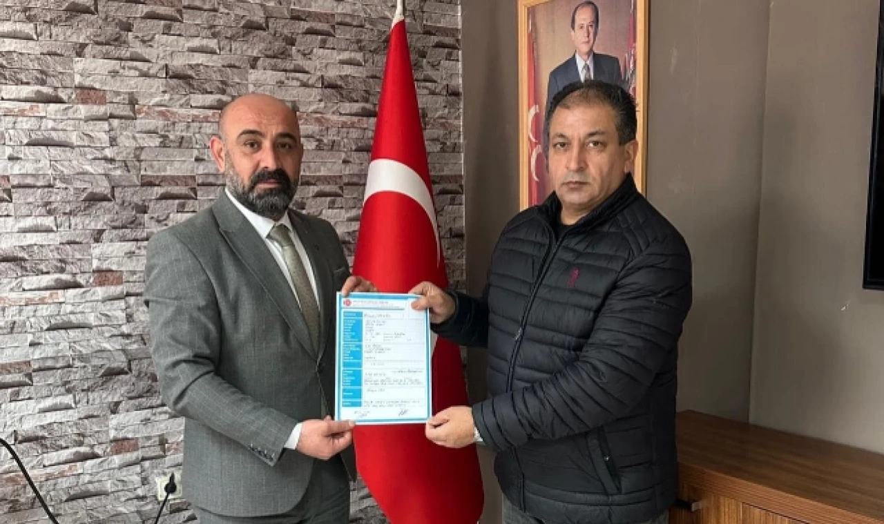 Atilla Ovalı, aday adaylık başvurusunu yaptı