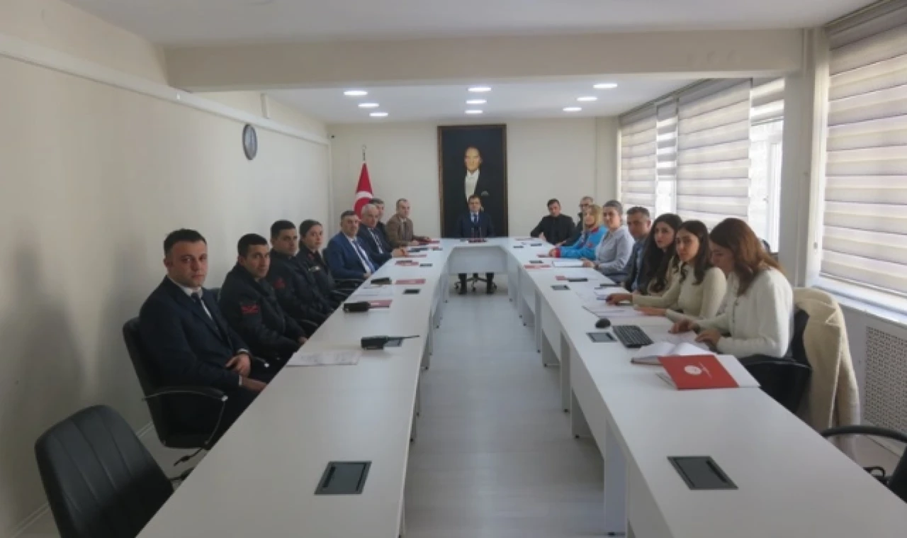 Çocuk Koruma İlçe Koordinasyon Kurulu toplandı