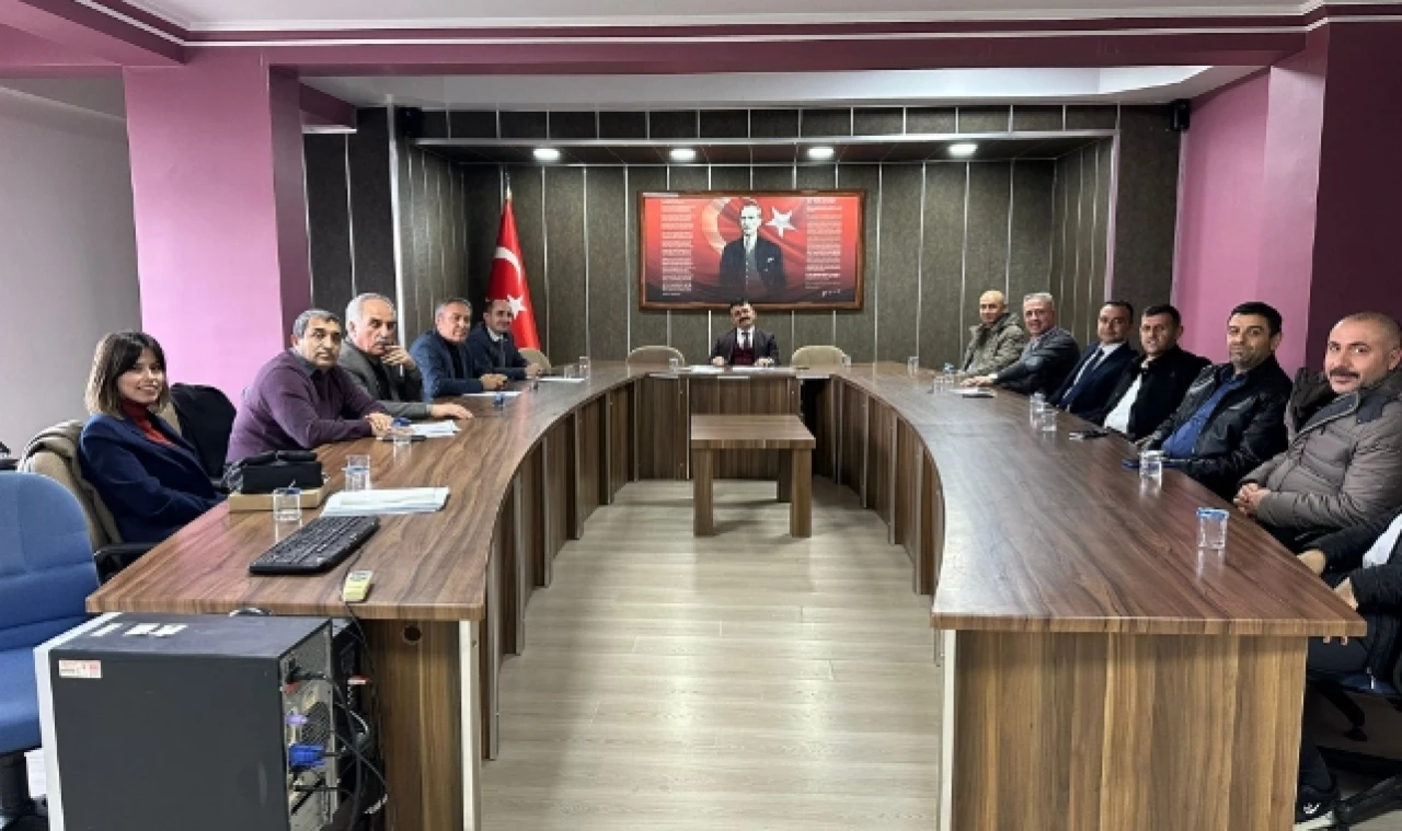 "Dilimizin zenginlikleri" projesi ilçe yürütme komisyonu toplantısı gerçekleştirildi