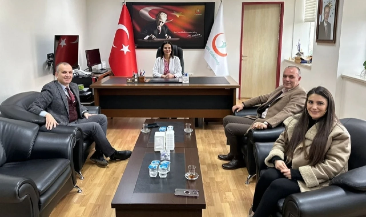Ergül'den Başhekim Köroğlu'na Hayırlı Olsun Ziyareti