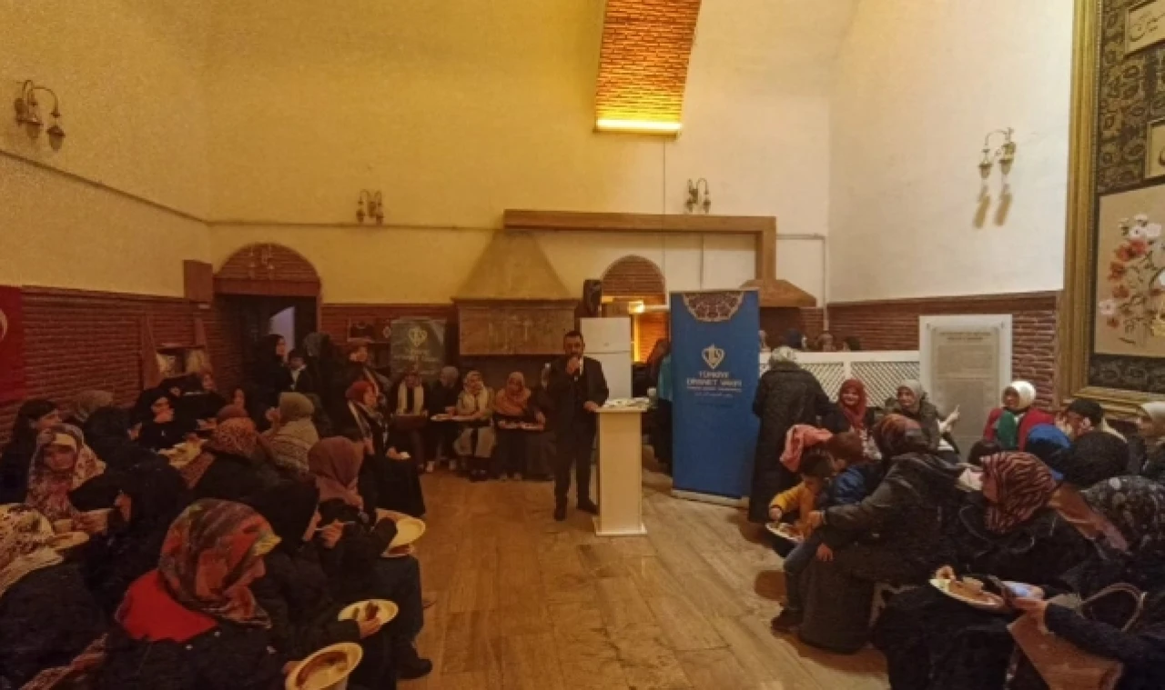Filistinlileri anmak için toplu iftar ve dua programı yapıldı