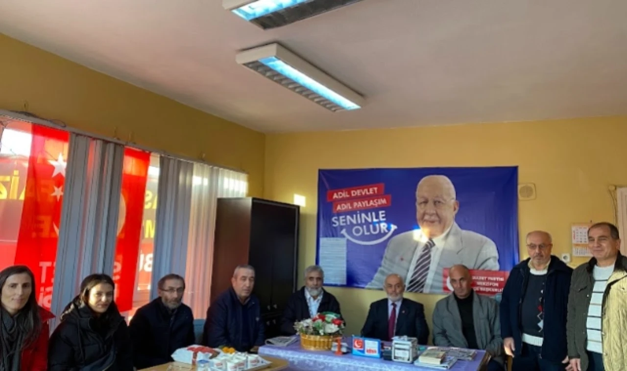 Gazete ve Haber Sitemizden Saadet Partisi'ne taziye ziyareti
