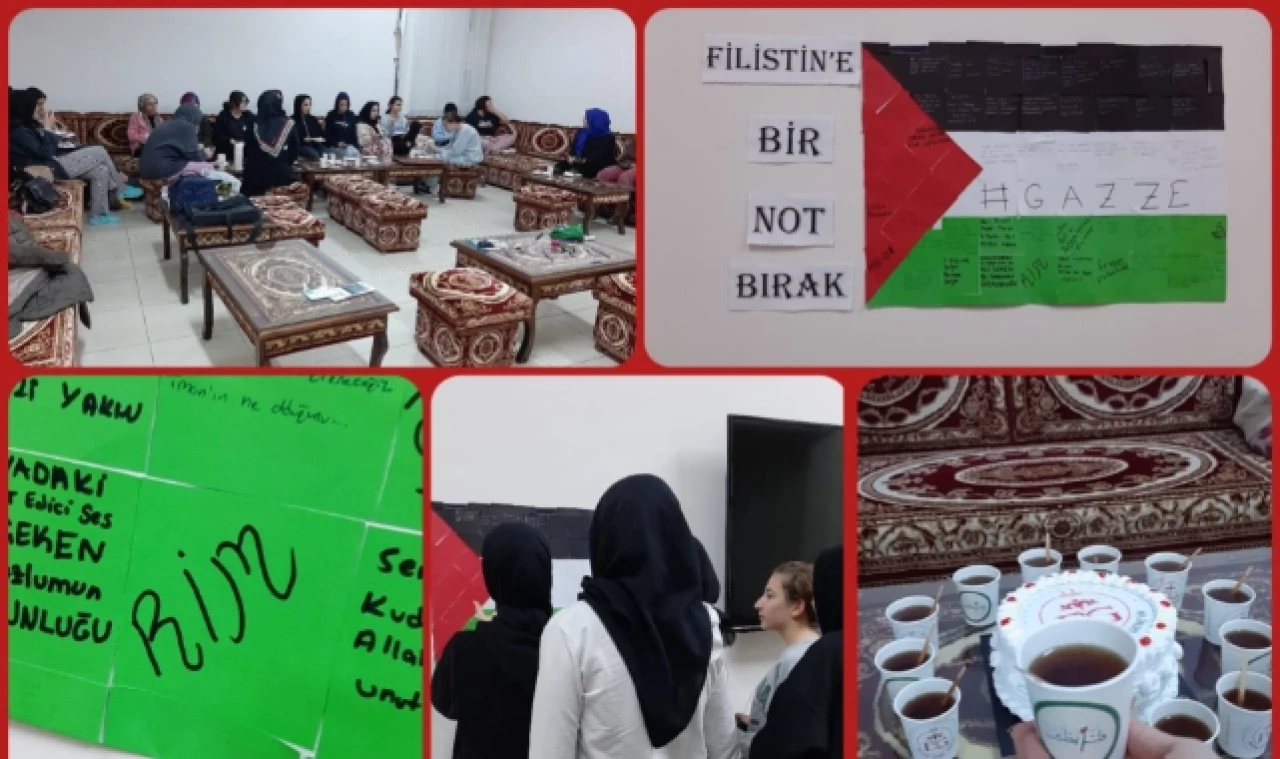 Gençler "Sevdamızsın Sen Kudüs" etkinliğinde bir  araya geldiler