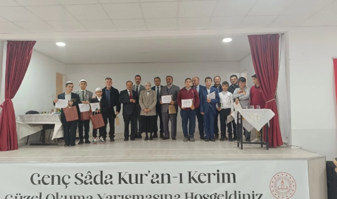Okuma yarışmasına bir başarı da Suluova'dan