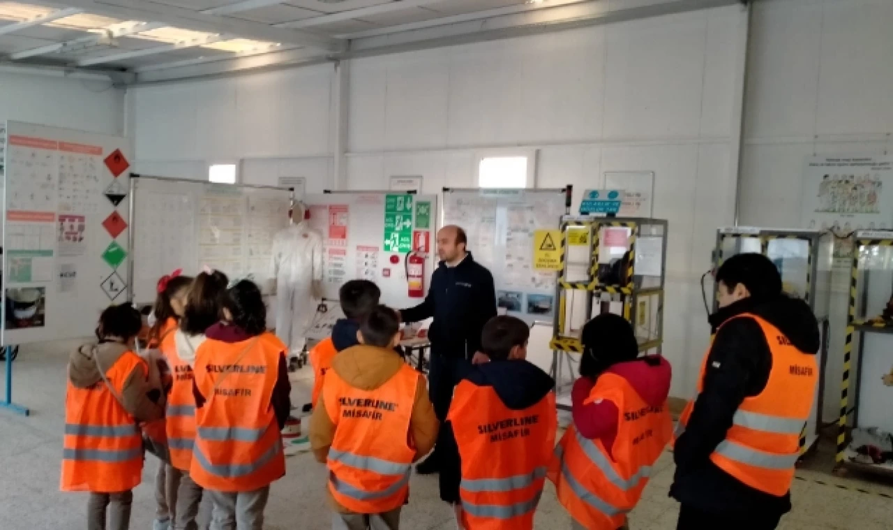 İlkokul öğrencileri OSB’de