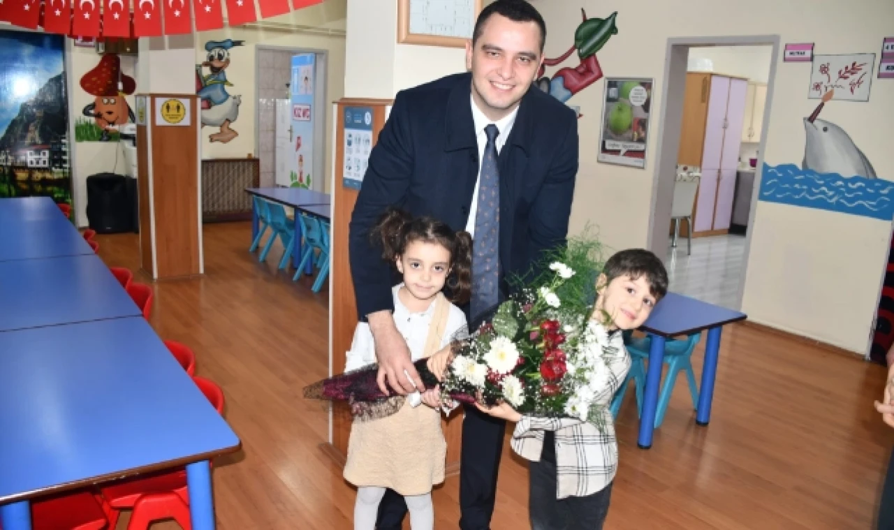 Kaymakam Büyükkaymakçı’dan Anaokulu Ziyareti