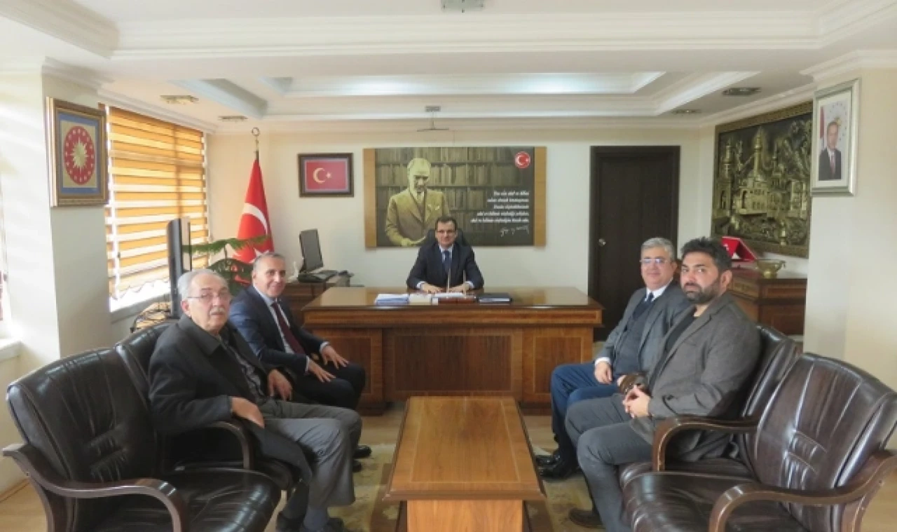 Kaymakam Güldoğan makamında ağırladı