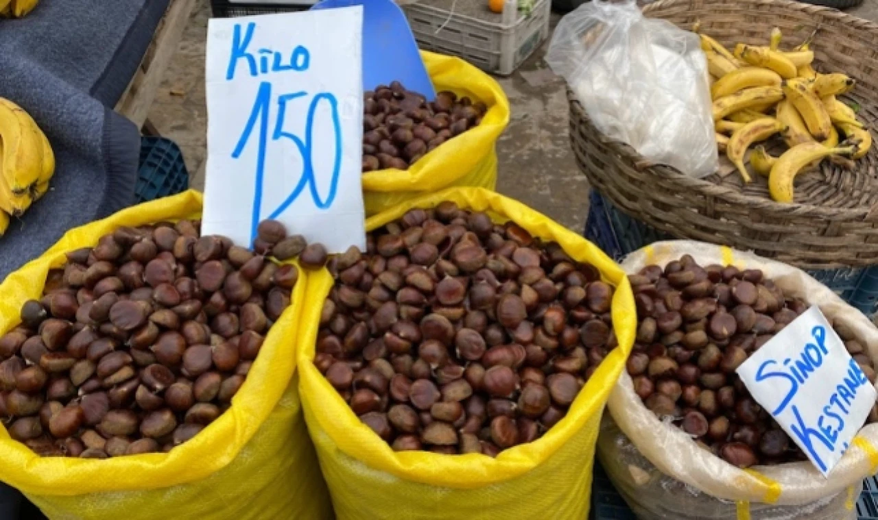 Kestane pazardaki yerini 150 tl’den aldı