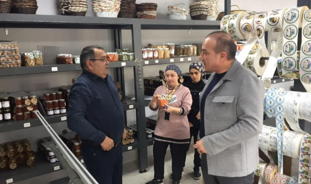 Kırlangıç, Amesia Gıda’yı ziyaret etti