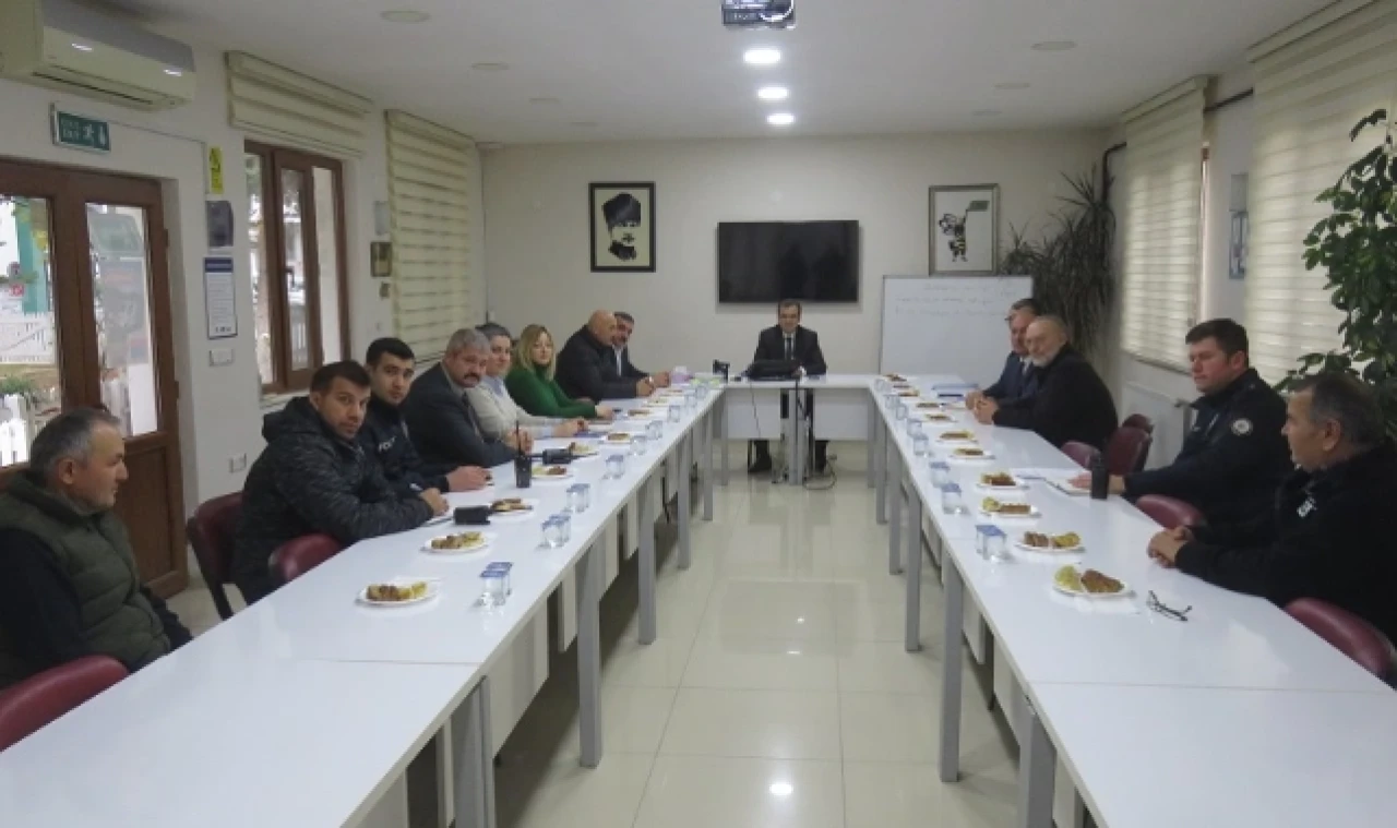 Mahalle güvenlik toplantısı gerçekleştirildi