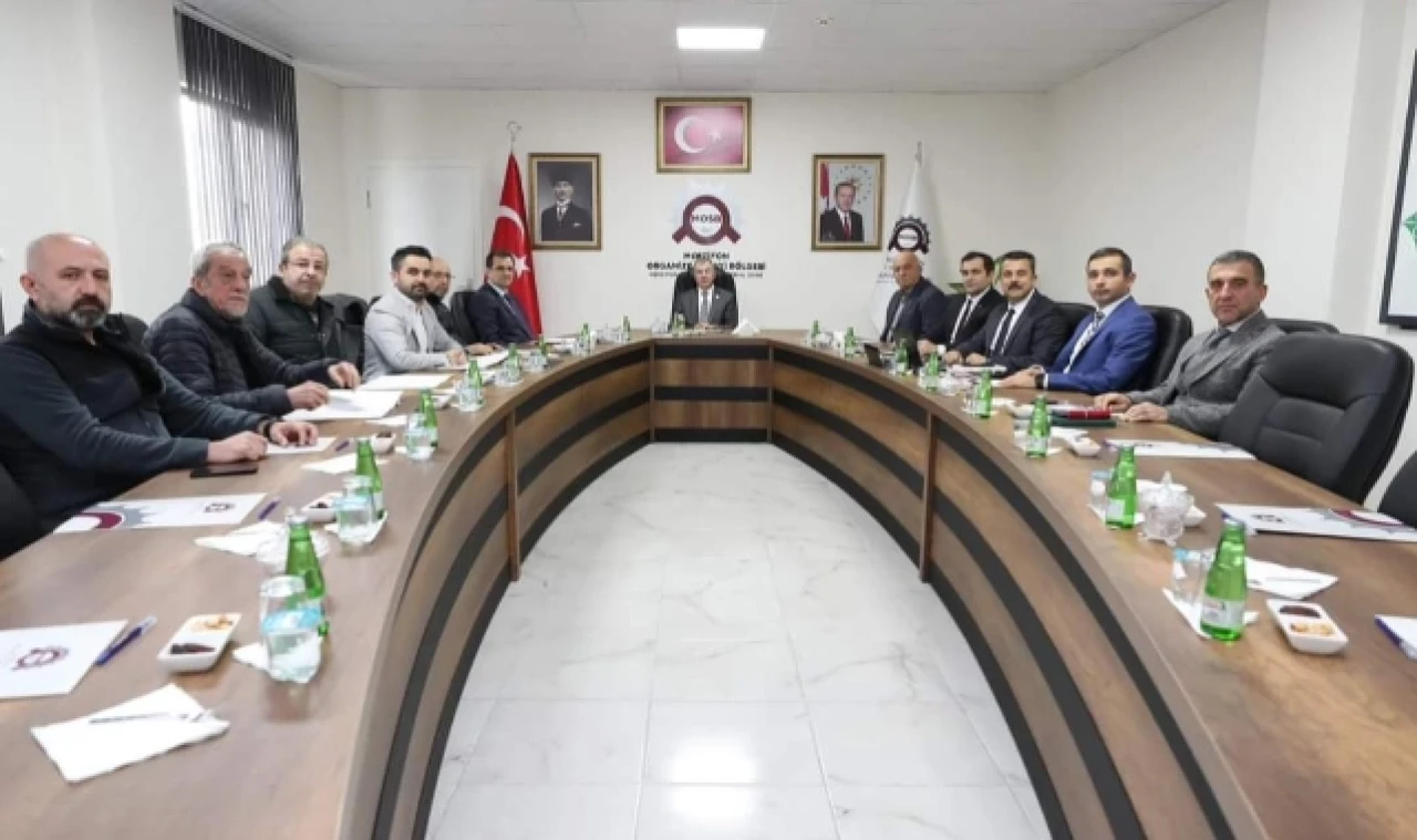 Merzifon OSB Müteşebbis Heyeti Toplantısı Yapıldı