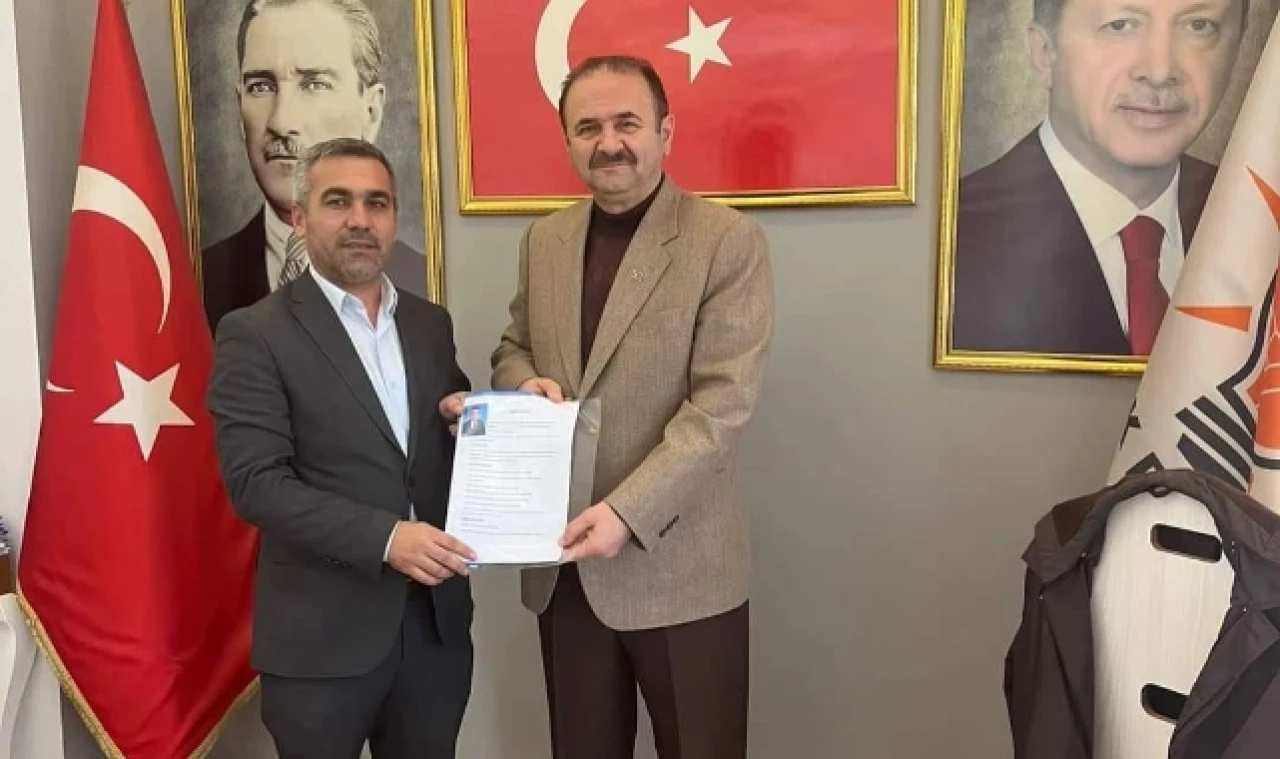 Ömer Erkek müracaatını yaptı