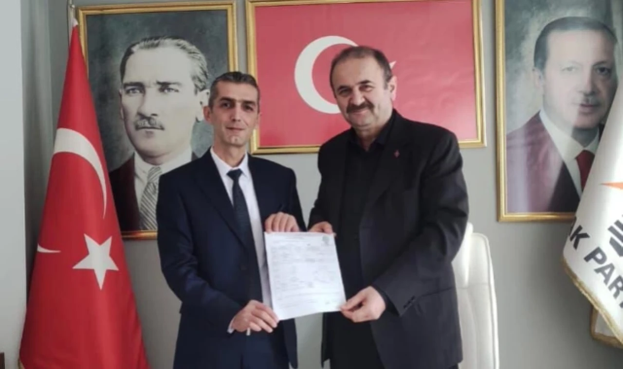 Recep Kaplan, İl Genel Meclisi İçin Müracaatını Yaptı