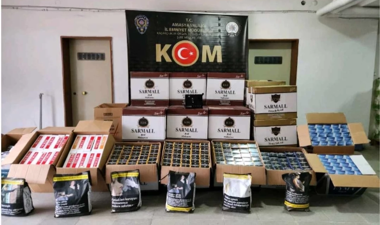 Taşova’da eş zamanlı operasyon