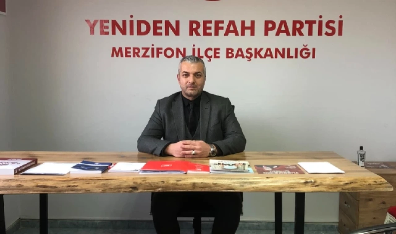 Yeniden Refah Partisi Merzifon’da İttifak Yok Dedi